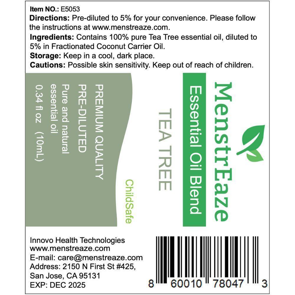 MenstrEaze Tea Tree Roll-On for Acne