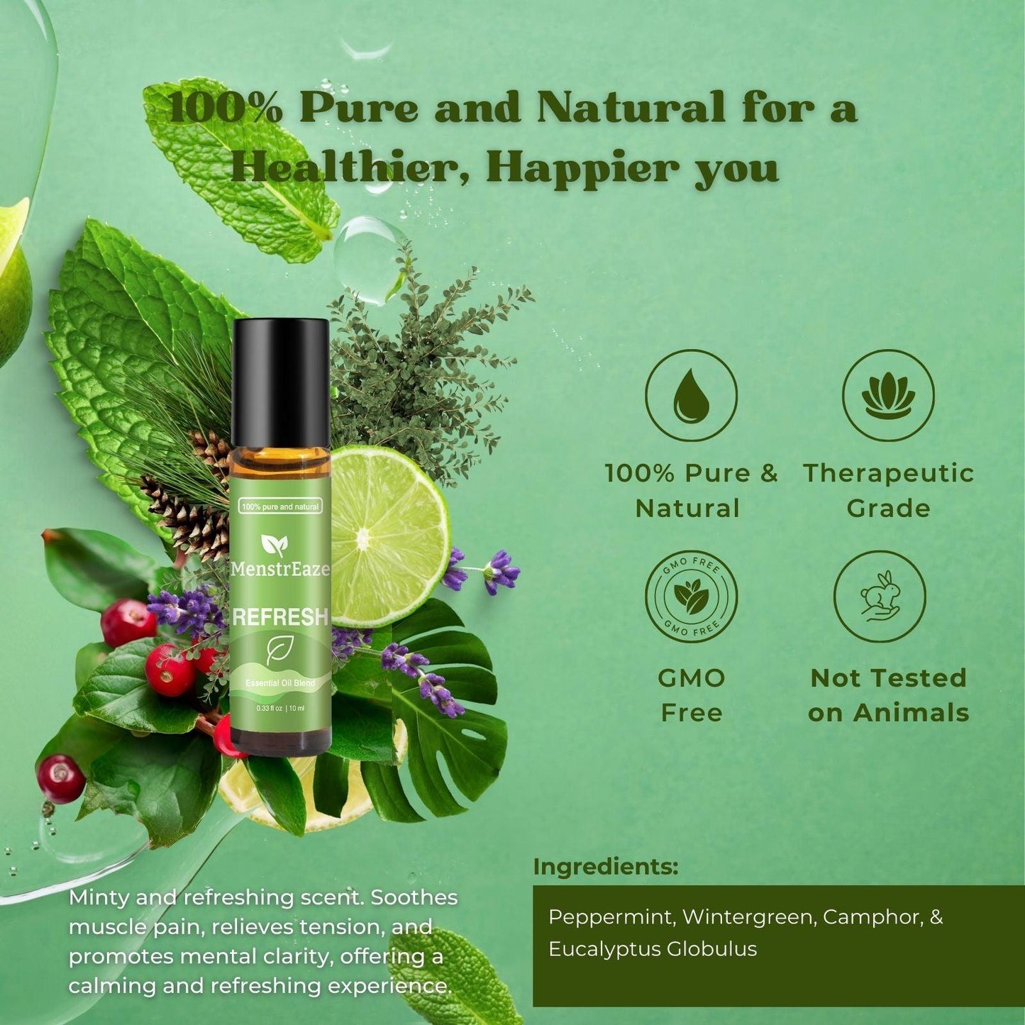 Refresh Essential Oil Rollon