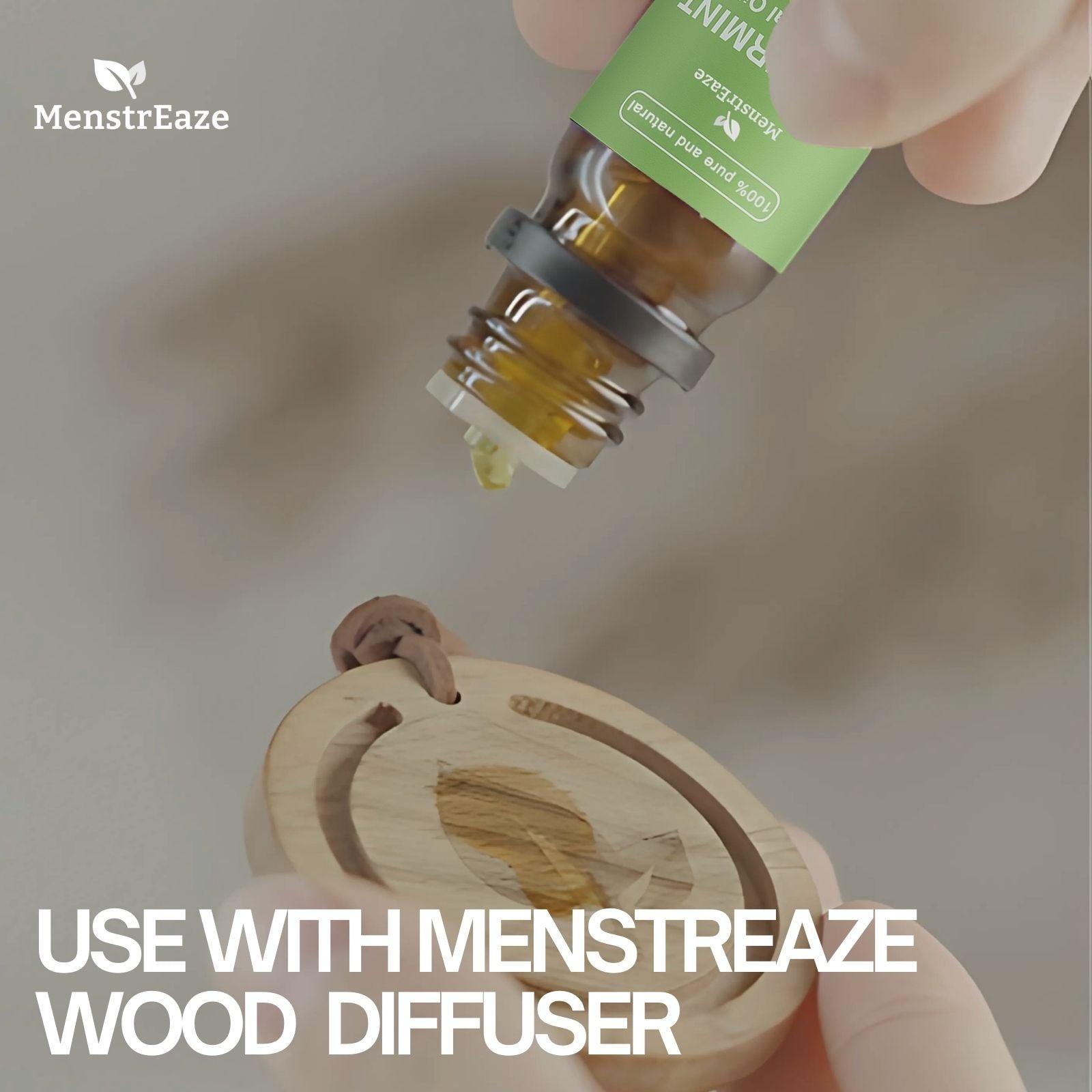 The best pure peppermint oil blended with grapeseed oil and ready for use