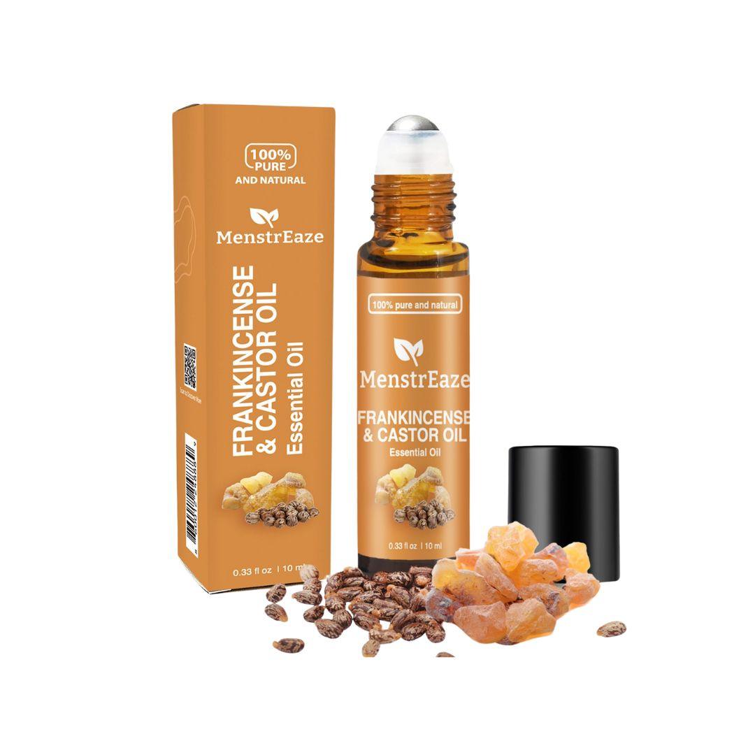 Frankincense and castor oil roller
