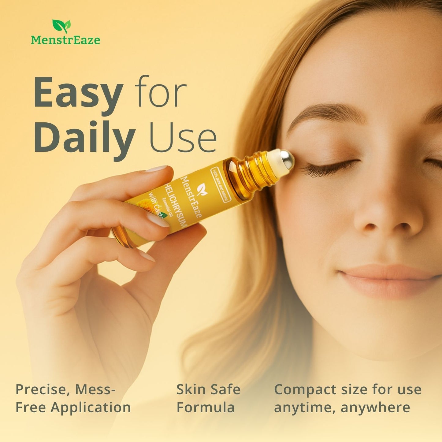 Helichrysum Castor Oil Rollon Usage