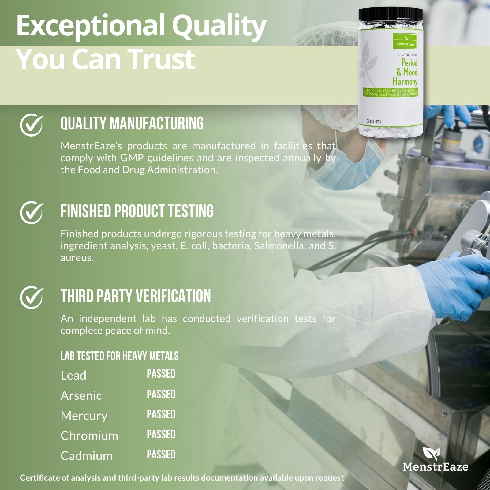 Quality of Period and Mood Harmony