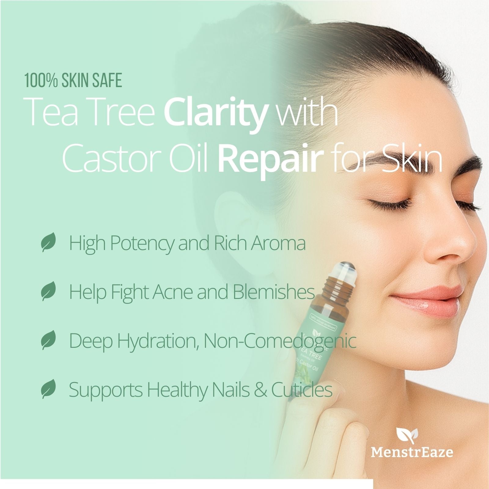 Tea Tree with Castor Oil Rollon Benefits