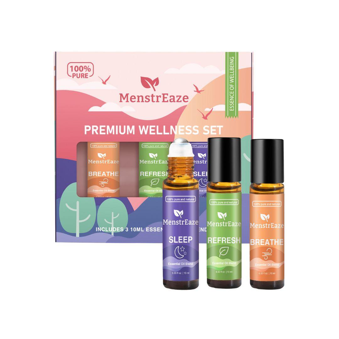 wellness roll on essential oil set