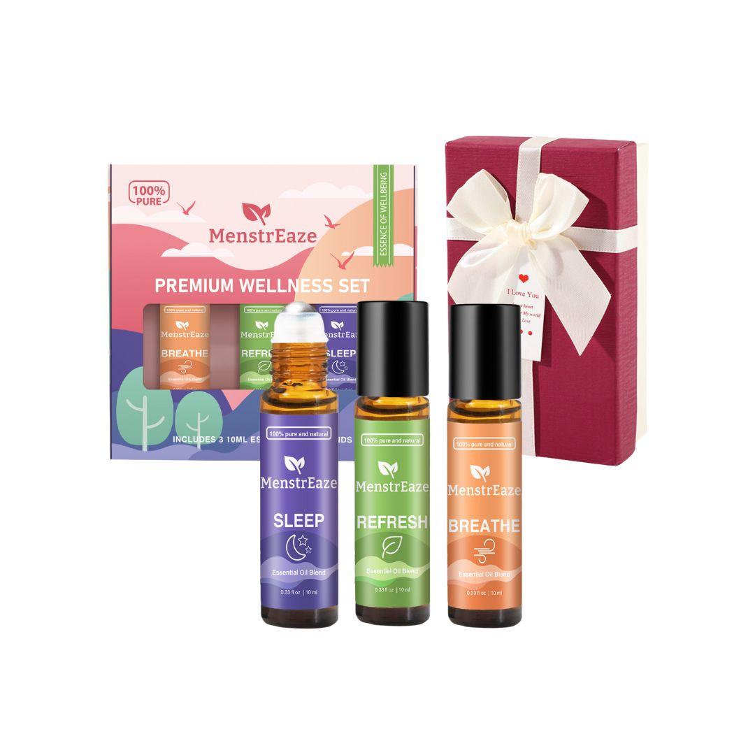 wellness roll on essential oil set