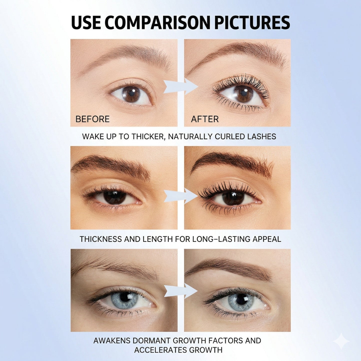 2-in-1 Eyelash & Eyebrow Growth Serum for Longer, Thicker & Fuller Lashes