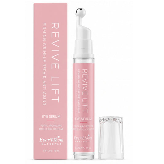 Salmon DNA PDRN Eye Serum Roller with Bakuchiol, Argireline Peptide & Caffeine (0.5 fl oz)