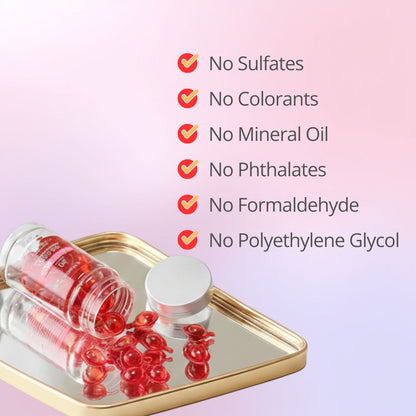 Hair Vitamin Serum Capsules Highlights