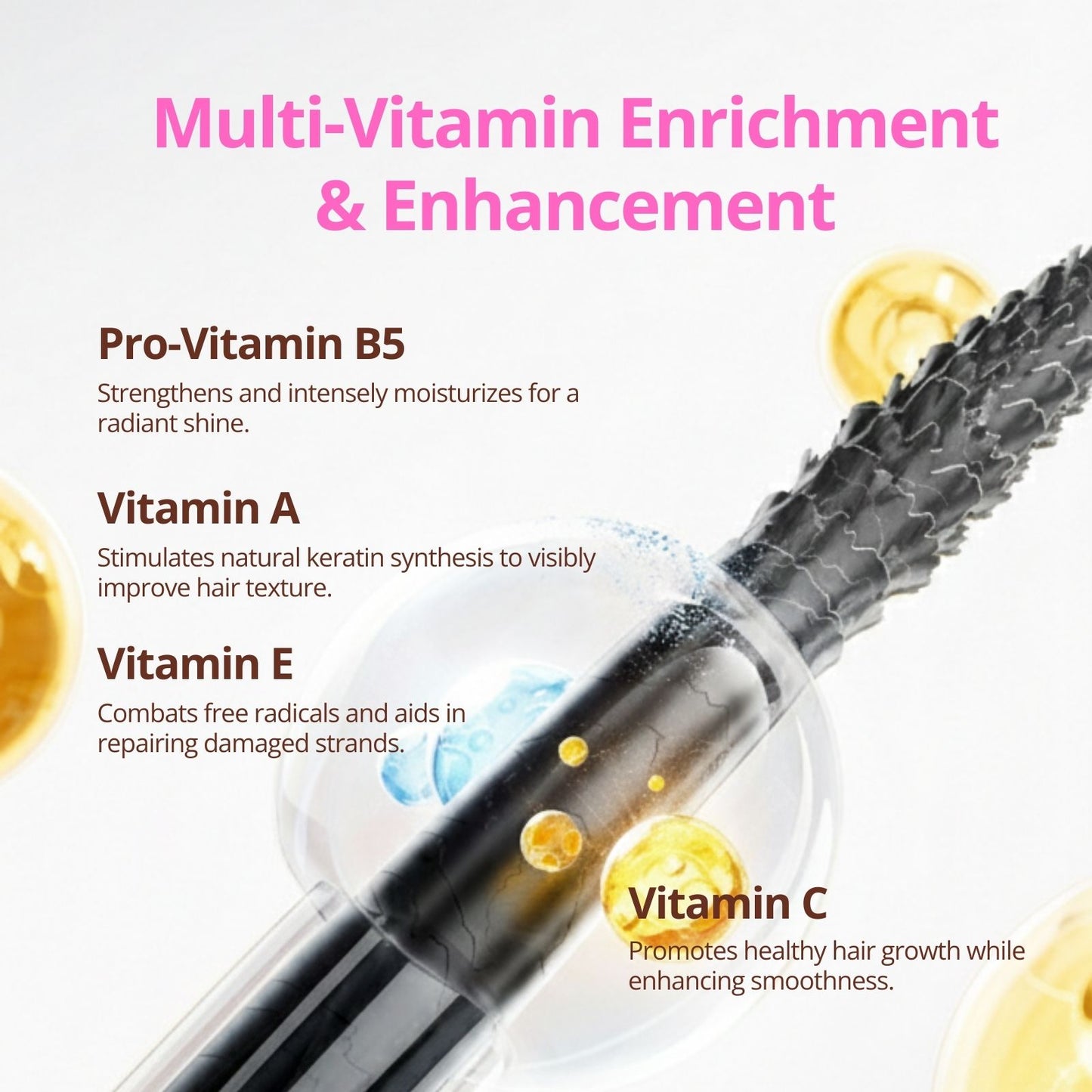 Hair Vitamin Serum Capsules Vitamins