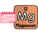 Logo representing this research and benefits: Magnesium for Periods