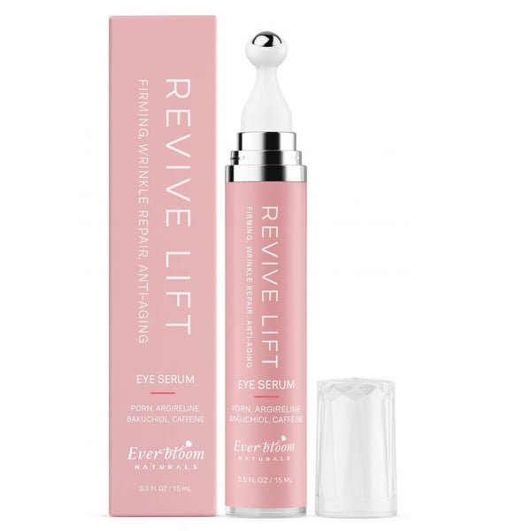 Salmon DNA PDRN Eye Serum Roller with Bakuchiol, Argireline Peptide & Caffeine (0.5 fl oz)