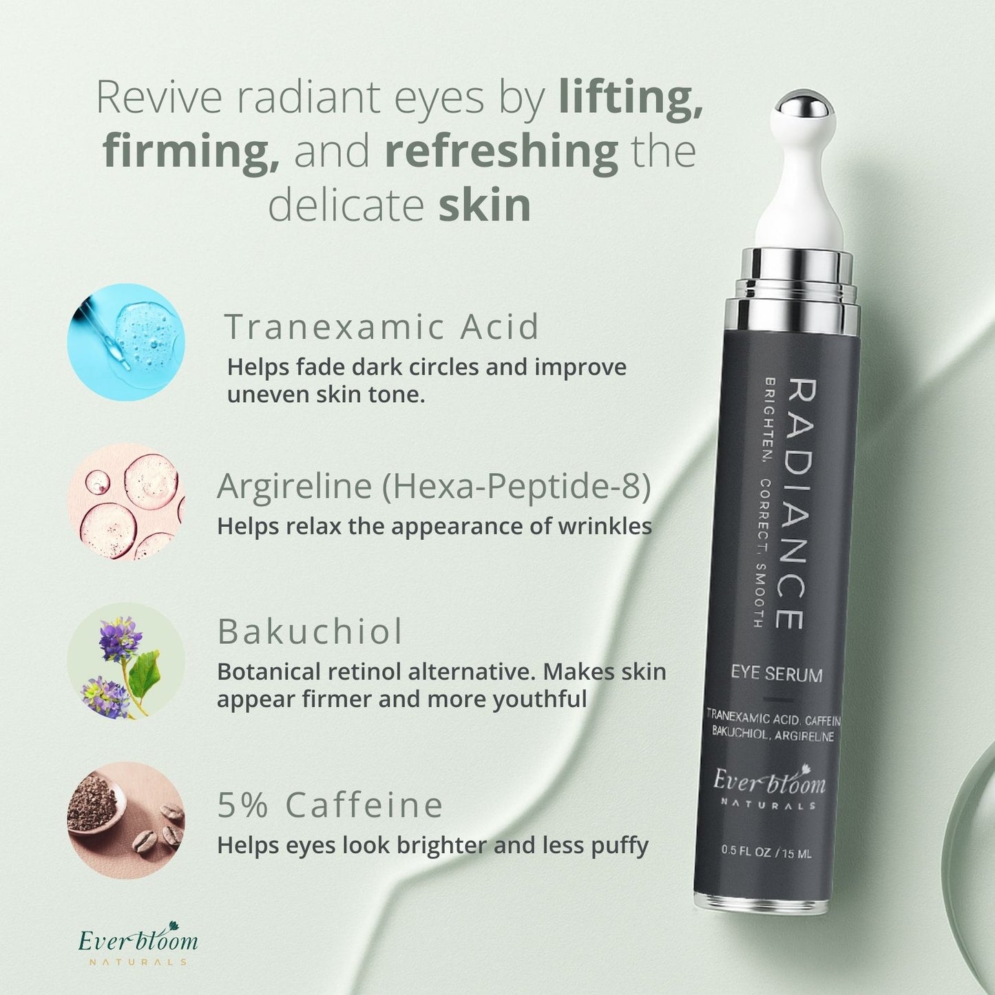 Tranexamic Acid Eye Serum Ingredients
