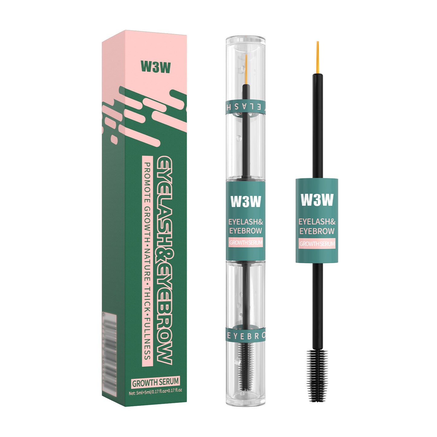 2-in-1 Eyelash & Eyebrow Growth Serum for Longer, Thicker & Fuller Lashes
