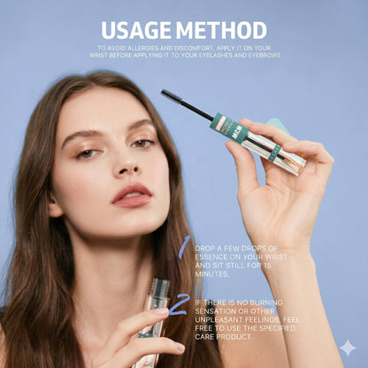 2-in-1 Eyelash & Eyebrow Growth Serum for Longer, Thicker & Fuller Lashes