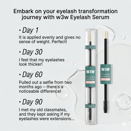 2-in-1 Eyelash & Eyebrow Growth Serum for Longer, Thicker & Fuller Lashes